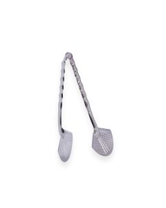 Stainless Steel Serving Tongs- Silver, 28x12cm