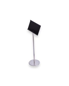 Stainless Steel Countertop Sign Holder Stand- 25x9.5cm