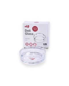 Glass Round Ashtray- 10.5x3.5cm