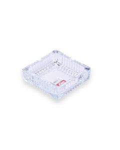 Glass Sqaure Ashtray- 12x3.5cm
